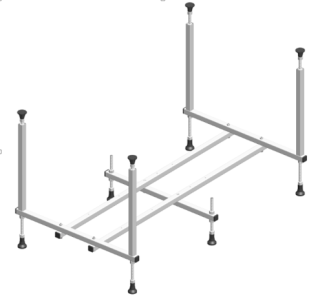Каркас для ванны Alex Baitler  120х70